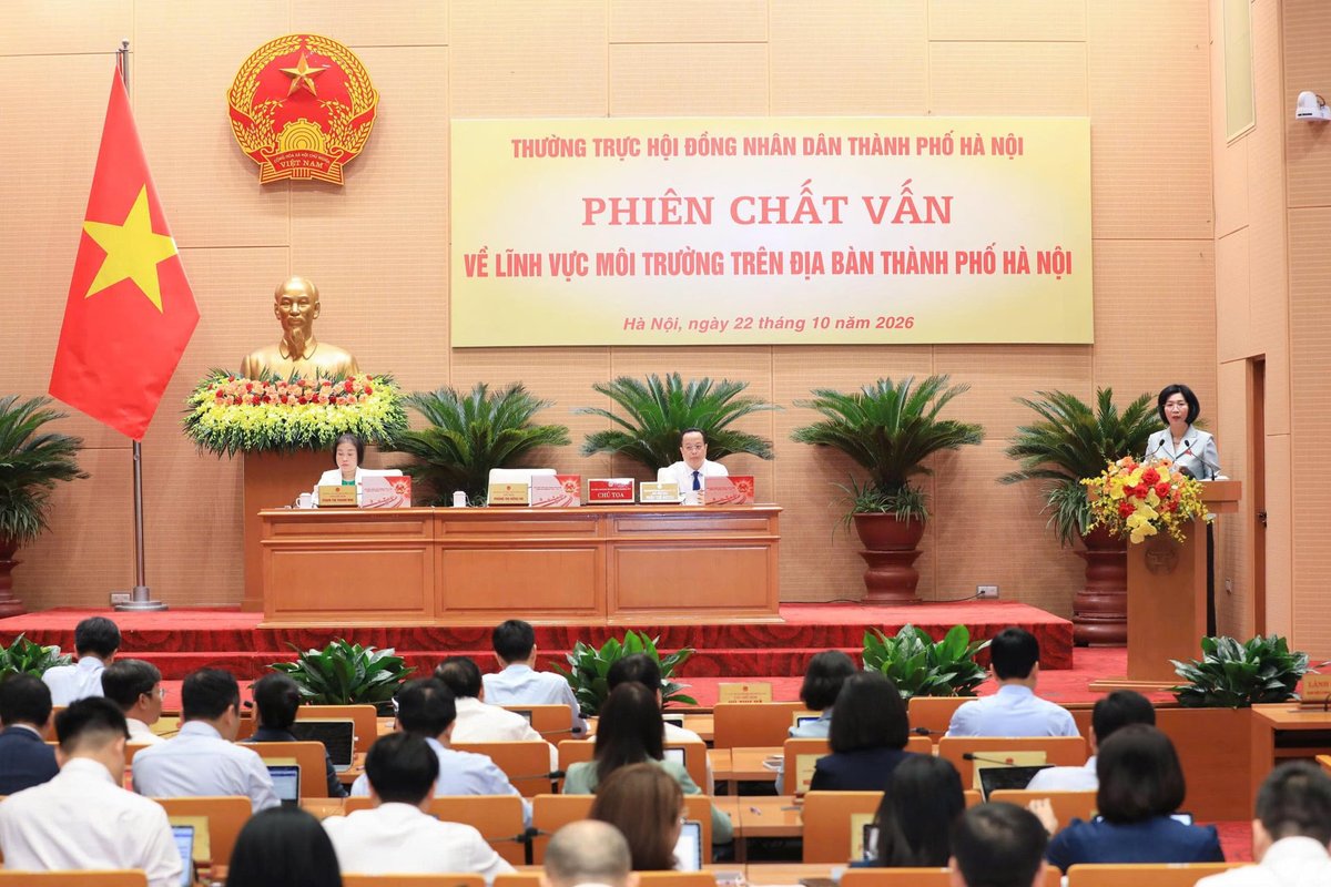 Công an Hà Nội trả lời chất vấn: khởi tố 6 vụ đổ trộm, chôn lấp chất thải xây dựng